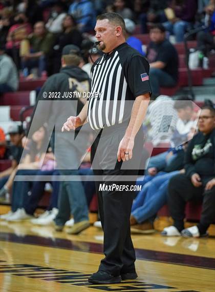 Thumbnail 1 in Owyhee vs. Eureka (NIAA 1A East Boys Championship) photogallery.