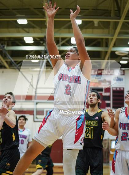 Thumbnail 3 in Owyhee vs. Eureka (NIAA 1A East Boys Championship) photogallery.