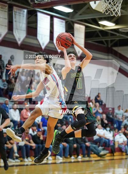 Thumbnail 3 in Owyhee vs. Eureka (NIAA 1A East Boys Championship) photogallery.