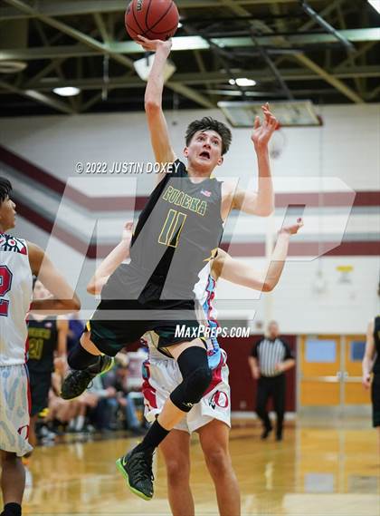 Thumbnail 1 in Owyhee vs. Eureka (NIAA 1A East Boys Championship) photogallery.
