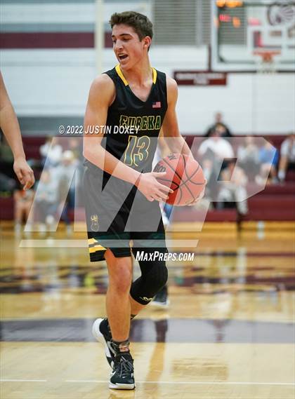Thumbnail 1 in Owyhee vs. Eureka (NIAA 1A East Boys Championship) photogallery.