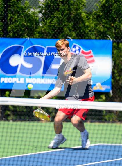 Thumbnail 1 in NYSPHSAA Championships (Doubles 1st Round)  photogallery.