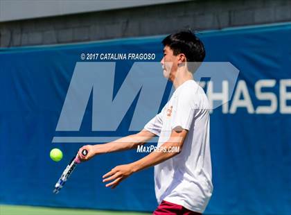 Thumbnail 2 in NYSPHSAA Championships (Doubles 1st Round)  photogallery.
