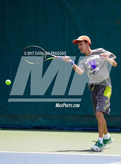 Thumbnail 1 in NYSPHSAA Championships (Doubles 1st Round)  photogallery.