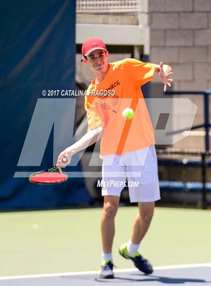 Thumbnail 1 in NYSPHSAA Championships (Doubles 1st Round)  photogallery.