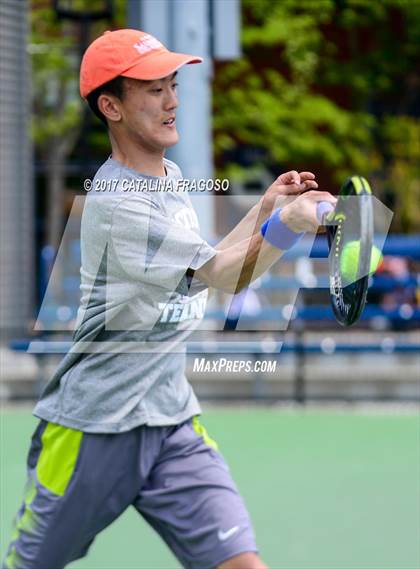 Thumbnail 1 in NYSPHSAA Championships (Doubles 1st Round)  photogallery.