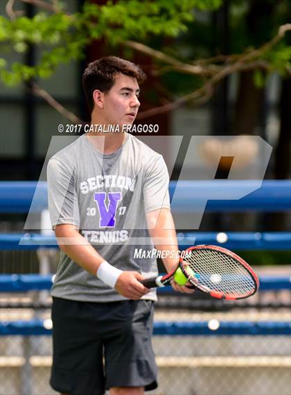 Thumbnail 1 in NYSPHSAA Championships (Doubles 1st Round)  photogallery.