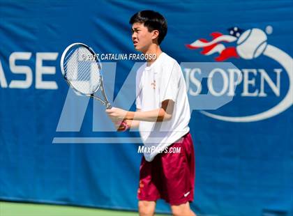 Thumbnail 2 in NYSPHSAA Championships (Doubles 1st Round)  photogallery.
