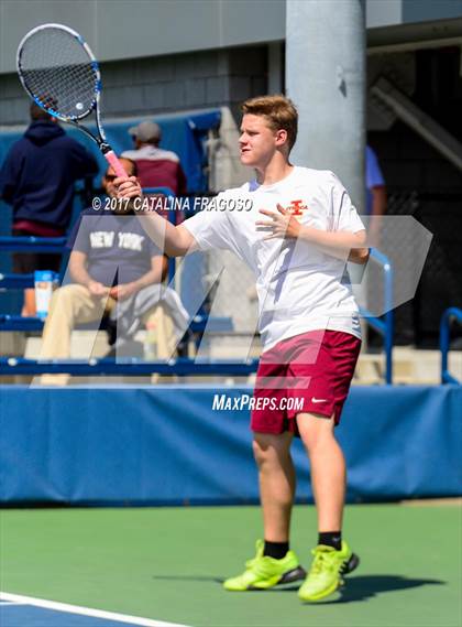 Thumbnail 1 in NYSPHSAA Championships (Doubles 1st Round)  photogallery.