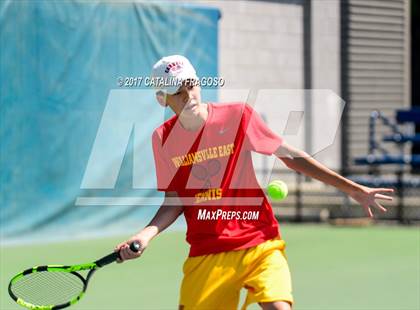Thumbnail 2 in NYSPHSAA Championships (Doubles 1st Round)  photogallery.