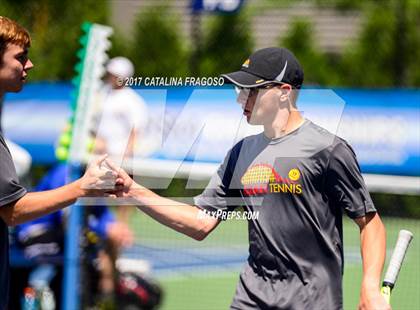 Thumbnail 1 in NYSPHSAA Championships (Doubles 1st Round)  photogallery.