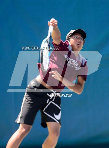 Thumbnail 3 in NYSPHSAA Championships (Doubles 1st Round)  photogallery.