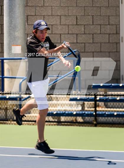 Thumbnail 2 in NYSPHSAA Championships (Doubles 1st Round)  photogallery.