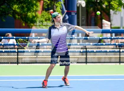 Thumbnail 1 in NYSPHSAA Championships (Doubles 1st Round)  photogallery.