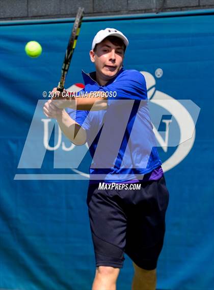 Thumbnail 2 in NYSPHSAA Championships (Doubles 1st Round)  photogallery.