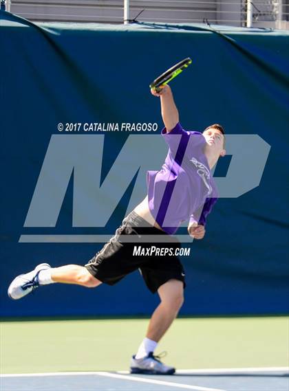 Thumbnail 1 in NYSPHSAA Championships (Doubles 1st Round)  photogallery.