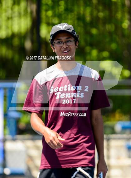 Thumbnail 1 in NYSPHSAA Championships (Doubles 1st Round)  photogallery.