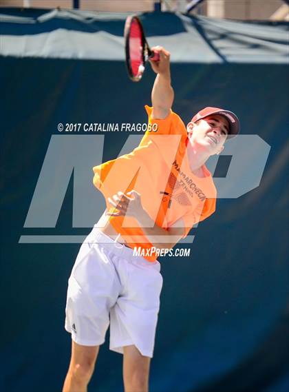 Thumbnail 2 in NYSPHSAA Championships (Doubles 1st Round)  photogallery.