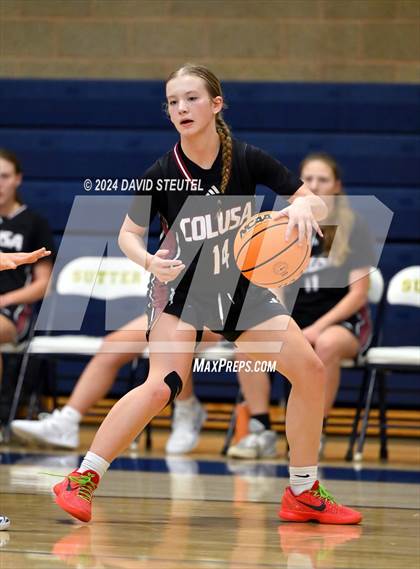 Thumbnail 2 in Colusa vs. Placer (Sutter Tournament) photogallery.