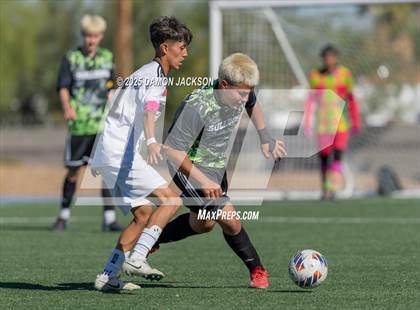 Thumbnail 2 in Truckee vs Virgin Valley (3A State Semifinals) photogallery.