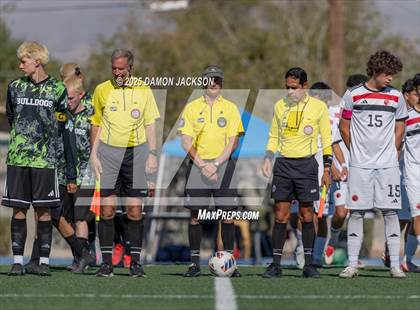 Thumbnail 1 in Truckee vs Virgin Valley (3A State Semifinals) photogallery.