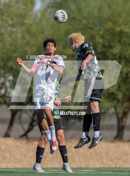 Thumbnail 1 in Truckee vs Virgin Valley (3A State Semifinals) photogallery.