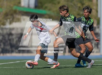 Thumbnail 2 in Truckee vs Virgin Valley (3A State Semifinals) photogallery.