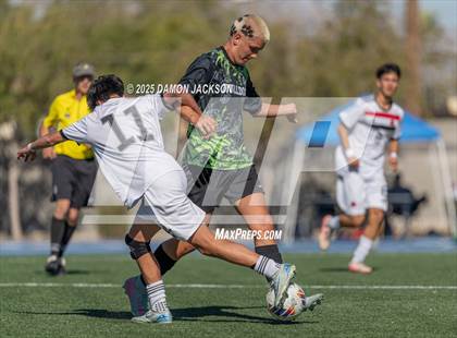 Thumbnail 2 in Truckee vs Virgin Valley (3A State Semifinals) photogallery.