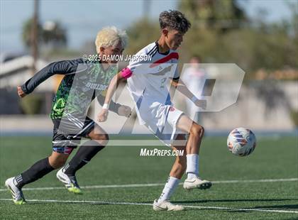Thumbnail 3 in Truckee vs Virgin Valley (3A State Semifinals) photogallery.
