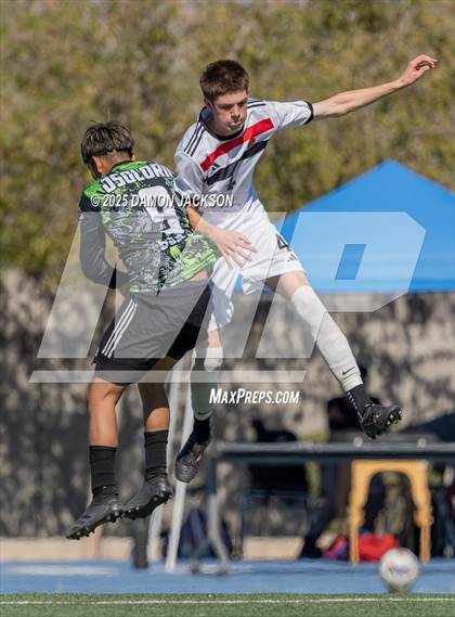 Thumbnail 2 in Truckee vs Virgin Valley (3A State Semifinals) photogallery.