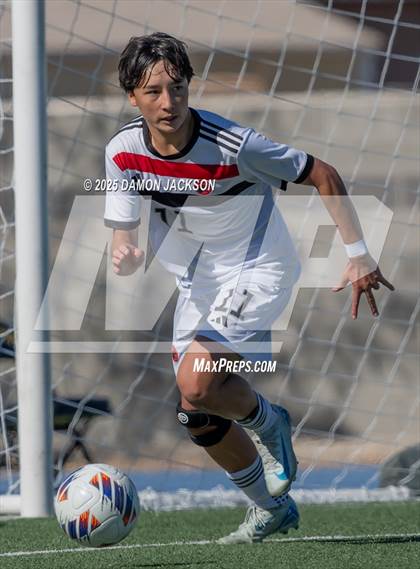 Thumbnail 2 in Truckee vs Virgin Valley (3A State Semifinals) photogallery.