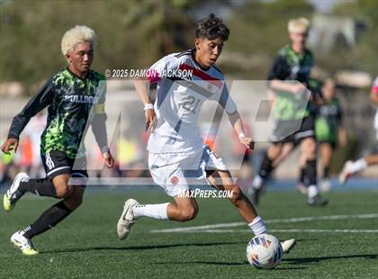 Thumbnail 2 in Truckee vs Virgin Valley (3A State Semifinals) photogallery.