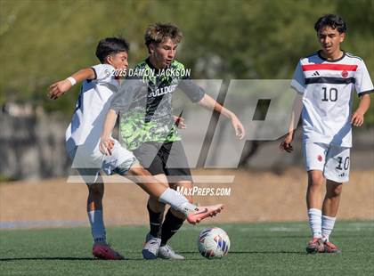 Thumbnail 1 in Truckee vs Virgin Valley (3A State Semifinals) photogallery.