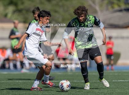 Thumbnail 1 in Truckee vs Virgin Valley (3A State Semifinals) photogallery.