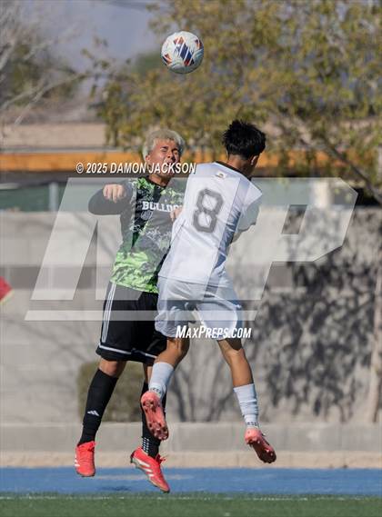 Thumbnail 1 in Truckee vs Virgin Valley (3A State Semifinals) photogallery.