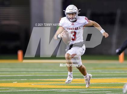 Thumbnail 1 in Guyer vs. Tomball (UIL 6A DII Semifinal) photogallery.