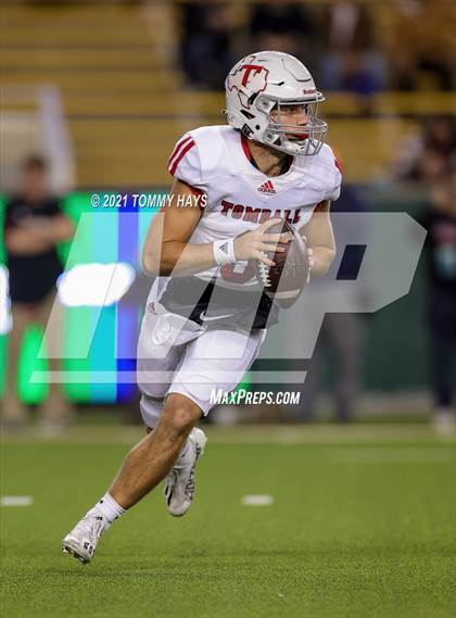 Thumbnail 3 in Guyer vs. Tomball (UIL 6A DII Semifinal) photogallery.