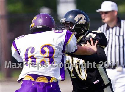 Thumbnail 3 in Mount Carmel Academy vs. Chester (Living Stones Kick Off Classic) photogallery.