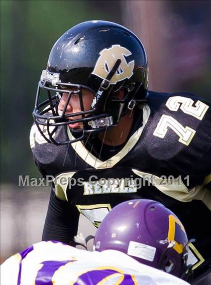 Thumbnail 3 in Mount Carmel Academy vs. Chester (Living Stones Kick Off Classic) photogallery.