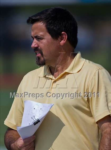 Thumbnail 2 in Mount Carmel Academy vs. Chester (Living Stones Kick Off Classic) photogallery.