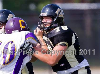 Thumbnail 1 in Mount Carmel Academy vs. Chester (Living Stones Kick Off Classic) photogallery.