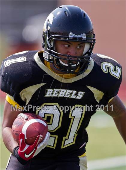 Thumbnail 3 in Mount Carmel Academy vs. Chester (Living Stones Kick Off Classic) photogallery.