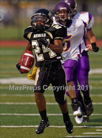 Thumbnail 1 in Mount Carmel Academy vs. Chester (Living Stones Kick Off Classic) photogallery.