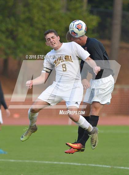 Thumbnail 3 in Chapel Hill vs. Marvin Ridge (NCHSAA 3A Final) photogallery.