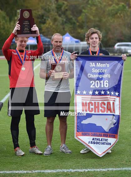 Thumbnail 1 in Chapel Hill vs. Marvin Ridge (NCHSAA 3A Final) photogallery.
