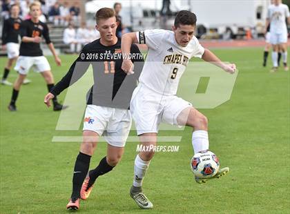 Thumbnail 2 in Chapel Hill vs. Marvin Ridge (NCHSAA 3A Final) photogallery.