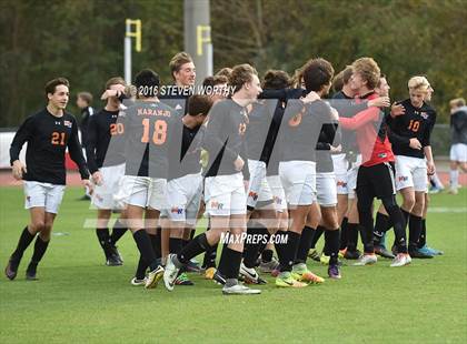 Thumbnail 1 in Chapel Hill vs. Marvin Ridge (NCHSAA 3A Final) photogallery.
