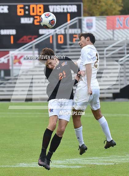 Thumbnail 3 in Chapel Hill vs. Marvin Ridge (NCHSAA 3A Final) photogallery.