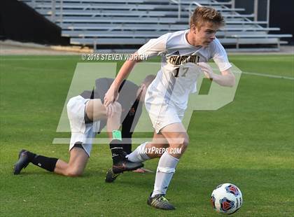 Thumbnail 2 in Chapel Hill vs. Marvin Ridge (NCHSAA 3A Final) photogallery.