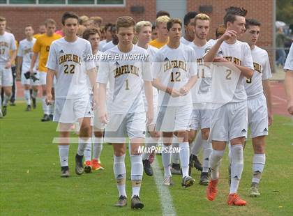 Thumbnail 3 in Chapel Hill vs. Marvin Ridge (NCHSAA 3A Final) photogallery.